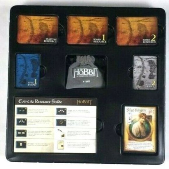 The Hobbit: An Unexpected Journey Board Game Cryptozoic 2013 Complete - Picture 2 of 4